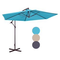 REP.UMBRELLA - 3M Cantilever Umbrella Turquoise