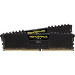 - Vengeance Lpx 64GB 2 X 32GB DDR4 Dram 3600MHZ C18 Memory Module Kit - Black