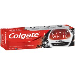 Colgate Optic White Charcoal Whitening Toothpaste 75ML