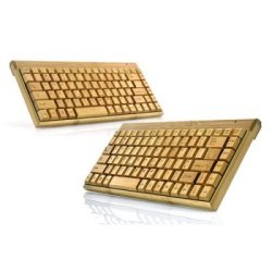 Handcrafted Wireless Bamboo Keyboard