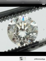 Round Brilliant Cut Diamond .20 Carats Si2 I Appraised $369