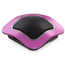 Genius SP-I400 Portable MP3 Player And Speaker 2W Purple