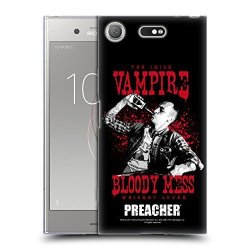 Official Preacher Cassidy Splatter Art Soft Gel Case For Sony Xperia XZ1 Compact