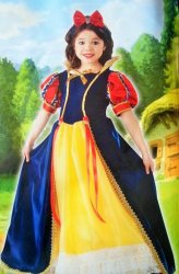 Snow White Dress Up Costume For Girls - Age 3-4