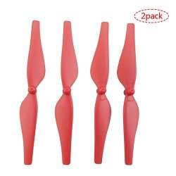Colored Release Propellers Ccw cw Props Blades For Dji Tello Drone 4 Pairs Red
