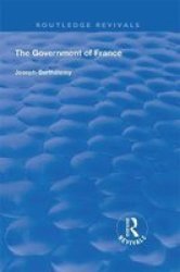 The Government Of France Hardcover