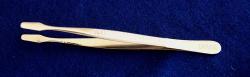 Tweezers For Philatelic Use120mm Long High Quality Bent Spade Nose