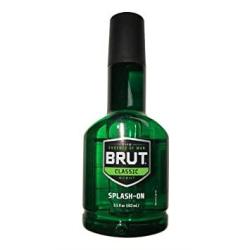Brut Splash-on Classic Scent For Men 3.5 Oz Pack Of 5
