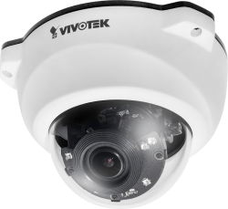 Vivotek Fixed Dome Network Camera: 2mp 30m Ir Smart Ir Ip66 Ik10 Smart Stream