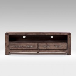 Vancouver 1.5m Acacia Wood TV Stand in Walnut
