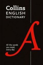 Collins English Paperback Dictionary Paperback Paperback Seventh Edition