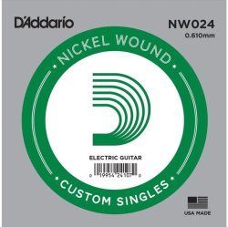 NW024 .024 XL Nickel Wound Single String