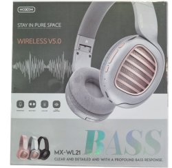 Headphones Wireless Moxom GREY-WL21