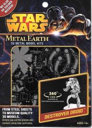 Star Wars Destroyer Droid Metal Earth Mms255
