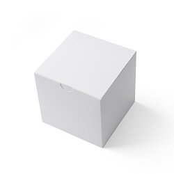 Mesha White Gift Box-4x4x4 50 For Gift Giving On Birthday Wedding Party home
