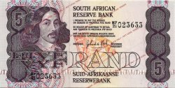 1984 South Africa G.p.c. De Kock 3rd Issue R5 Banknote Unc 50% Off