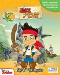Jake And The Neverland Pirates: My Busy Book - Book 12 Toy Figurines + Playmat board Book