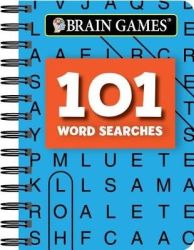 MINI Brain Games 101 Word Searches Spiral Bound