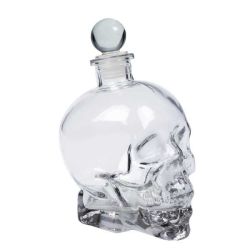 Glass Skull Decanter - 350ML