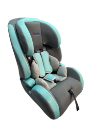Baby Safety Car Seat Carrier W Isofix Connector- Blue & Grey