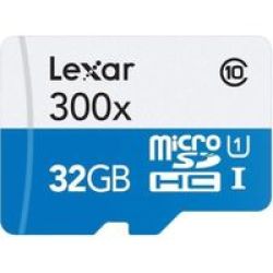 Lexar Micro Sd 300X 32GB C10 UHS-I