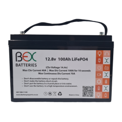 12.8V 100AH Lithium Phosphate Battery
