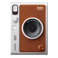 Fujifilm Instax MINI Evo Hybrid Instant Camera Brown