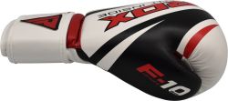 RDX Boxing Gloves Rex F10 White