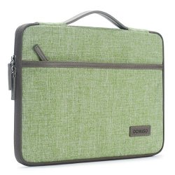 Domiso 14 Inch Laptop Sleeve Case Notebook Bag Carrying Handbag Cover For 14" Lenovo Thinkpad T470 E470 14" Hp Pavilion 14 13" Hp Pavilion X360 13 13.5" Surface Book Green