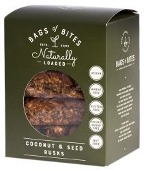 Bags Of Bites Naturally Loaded Coconut & Seed Rusks