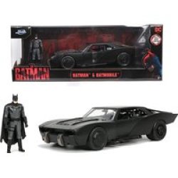 Jada Toys Jada The Batman Die-cast Batmobile & Batman 1:24