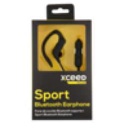 Black Sport Bluetooth Earphones