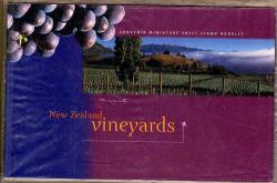 New Zealand 1997 "vineyards" Miniature Sheet Booklet Of 7 Mini Sheets. Sg Ms 2063. Cat 15 Pounds.