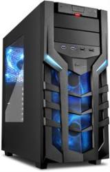 Sharkoon 4044951018215 DG7000 Atx Tower PC Gaming Case Blue With Side Window