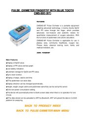 Pulse Oximeter Fingertip With Blue Tooth