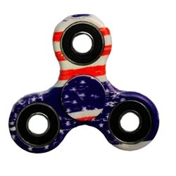 Fidget Dice Hand Fidget Toy Spinners Stress Reducer With Ceramic Bearing Usa Flag