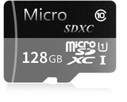 Shenz 128GB Sd Card Micro Sd Card High Speed Class 10 Micro Sd Memory Card With Adapter