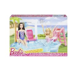 barbie pool glam