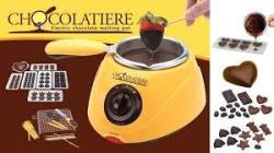Electric Chocolatiere Chocolate Melting Pot Machine Set