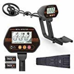 Metal Detector 3 Modes Waterproof With Larger Back-lit Lcd Display And Distinctive Audio Prompt & Disc Mode - Carrying Bag & Batteries