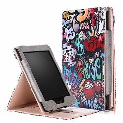Xinyitong Kindle Paperwhite Case - Inner Frame Front Support Kindle Paperwhite Case Fits 2012 2013 2015 And 2016 Version Graffiti