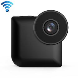 Camsoy C3 HD 1280 X 720P 140 Degree Wide Angle Wireless Wifi Wearable Intelligent Surveillance Camera Support Infrared Right Vision & Motion Detection Alarm & Charging While Recording Black