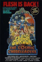 Flesh Gordon Meets The Cosmic Cheerleaders Poster Movie 27 X 40 Inches - 69CM X 102CM 1989