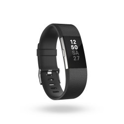 Fitbit Charge 2 Large in Black Silver