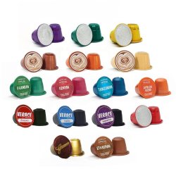 Nespresso Sampler Pack - 100 Compatible Coffee Capsules