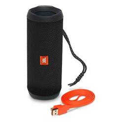 JBL Flip 4 Waterproof Portable Bluetooth Speaker Black Certified Refurbished