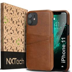 Nxtech Iphone 11 Slim Leather Wallet Case - 2 Card Slots