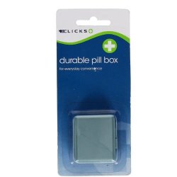 Clicks Durable Pill Box