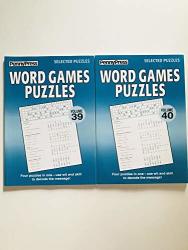 Issues 39 And 40 Of Word Games Puzzles From The Penny Press Selected Puzzle Series