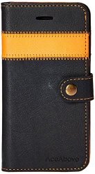 Iphone 6S Case Aceabove Iphone 6S Wallet Case Orange - Premium Pu Leather Wallet Cover